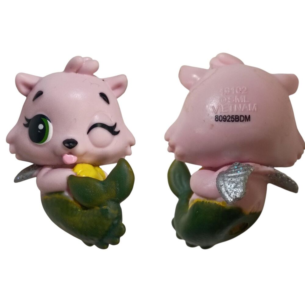 Hatchimals CollEGGtibles Mermal Magic Season 5 Pink Mer-Swotter Silver Wings